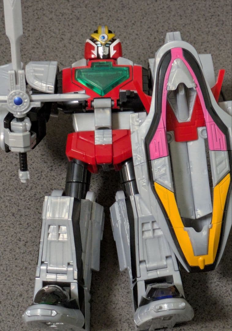 組立済プラモ「SMPタイムロボ（タイムレンジャーより）」全パーツ＆未使用シール付 未来戦隊タイムレンジャー」よりタイムロボがSMPシリーズで立体化