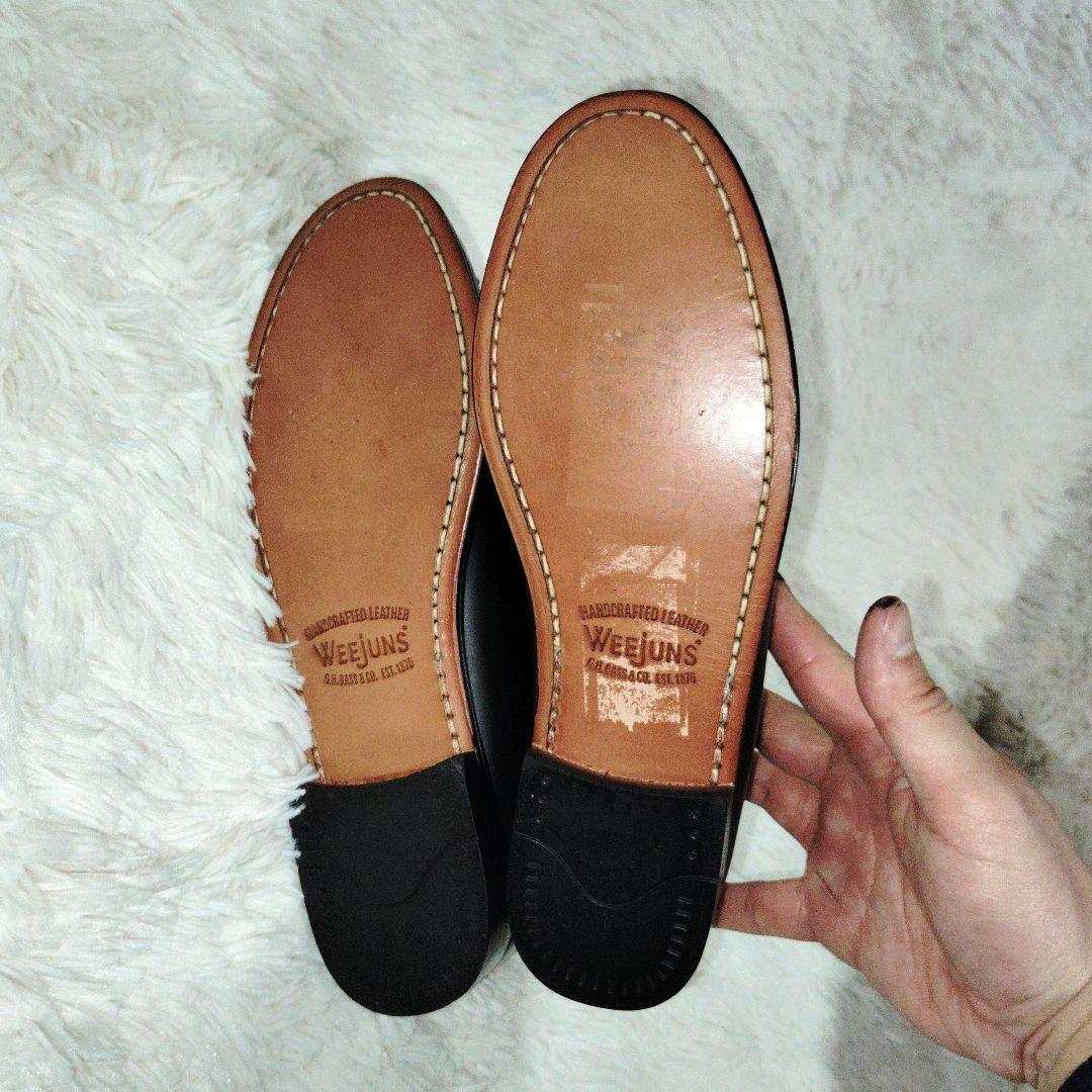 【ほぼ未使用】G.H.BASS　BA41010　レディースローファー　24.5