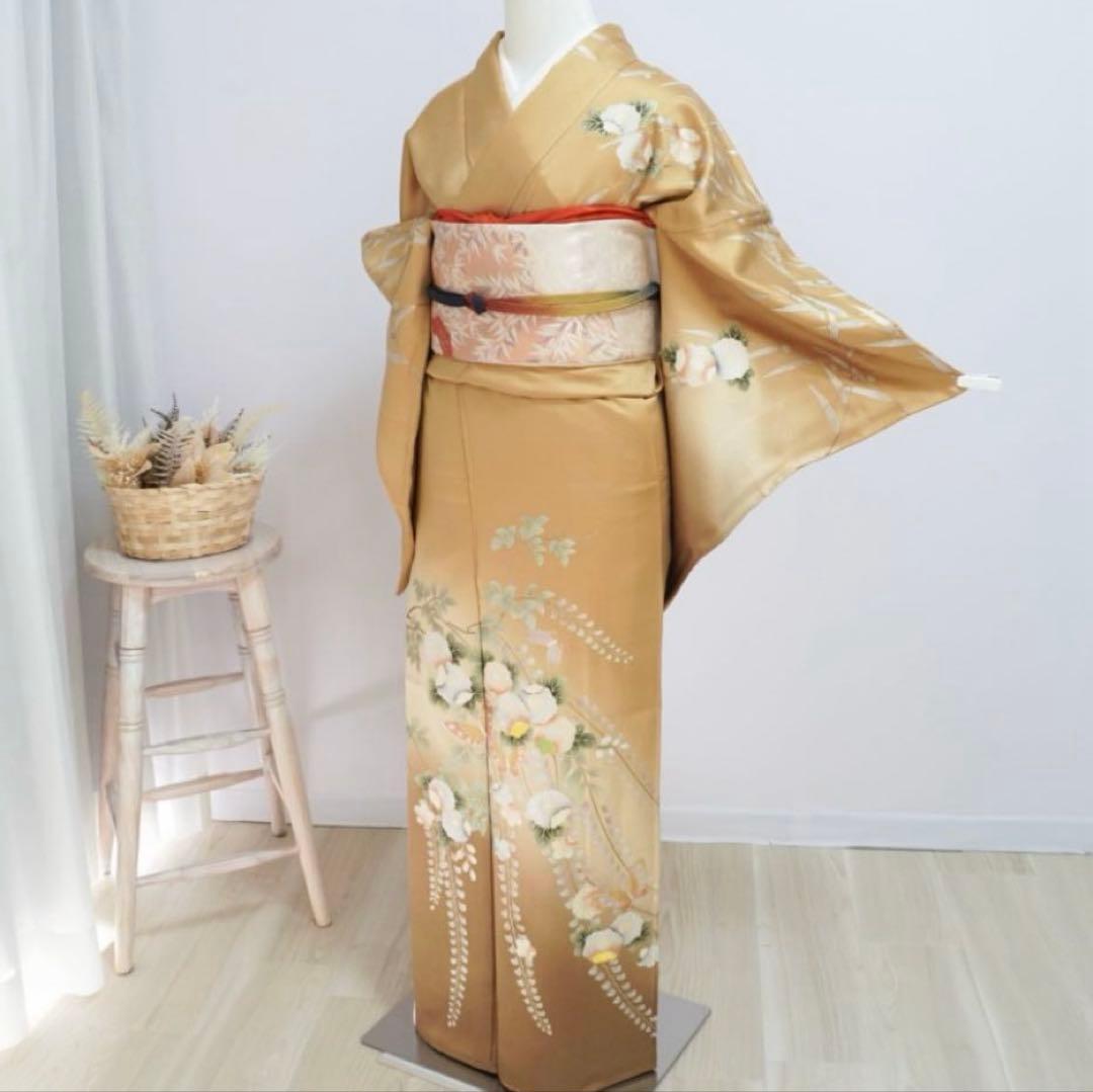 訪問着 フルセットa402F 七五三　入学式　お宮参り　結婚式 楽天市場】【レンタル】訪問着 着物 貸衣装 フルセット 入学式 卒業式