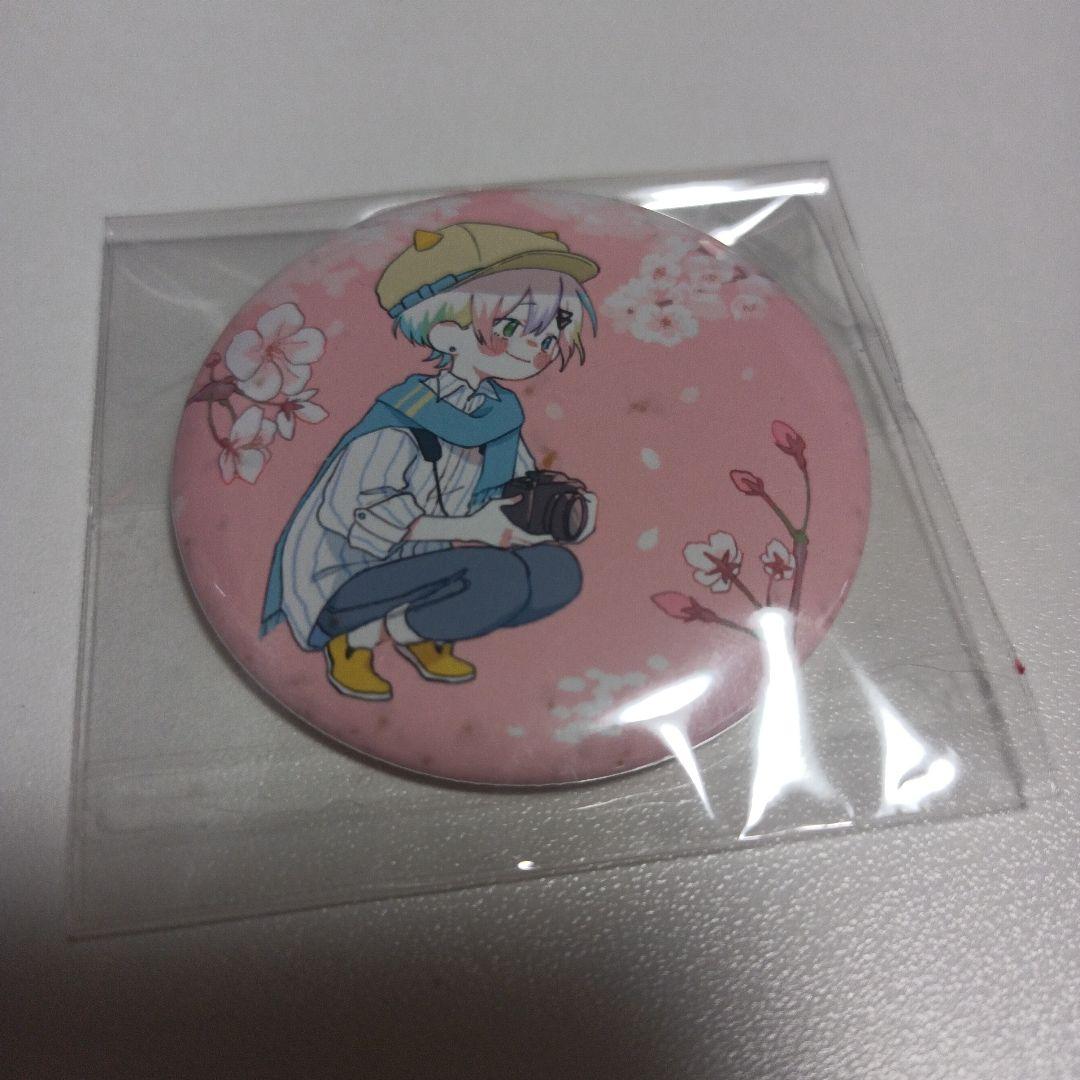 すたぽら Relu 個人グッズ シーズン缶バッジ 春2021(桜) - メルカリ