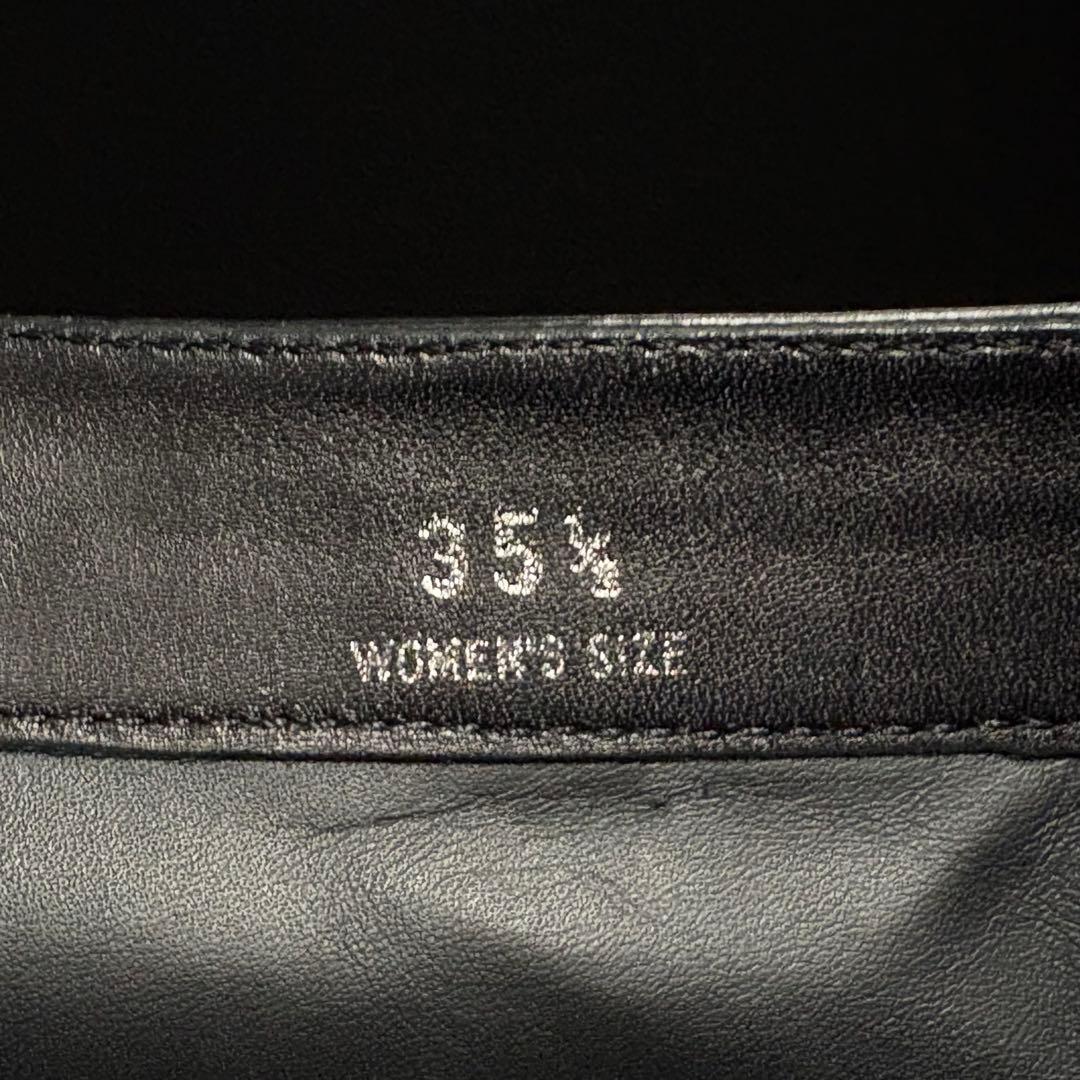 【美品】TOD'S ロングブーツ　22.5cm 本革 バックフルジップ　黒