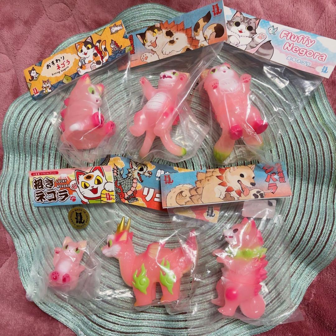 小夏屋 ソフビ 2021年 さくら 桜 ネゴラ シバラ リュドラ 6体セット 1月24日 ソフビ発売のおしらせ📣】 #小夏屋(@konatsu_ya)さん🐾 ・ネゴ