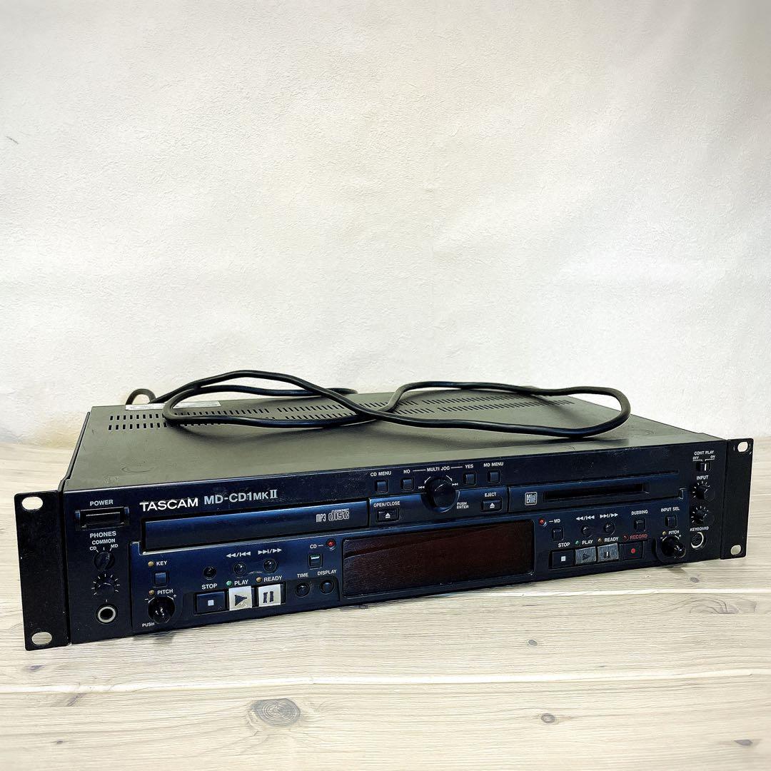 TASCAM タスカム MD-CD1MK2 [CDプレーヤー/MDレコーダー] MD-CD1MKII | CDプレーヤー/MDレコーダー | TASCAM (日本)
