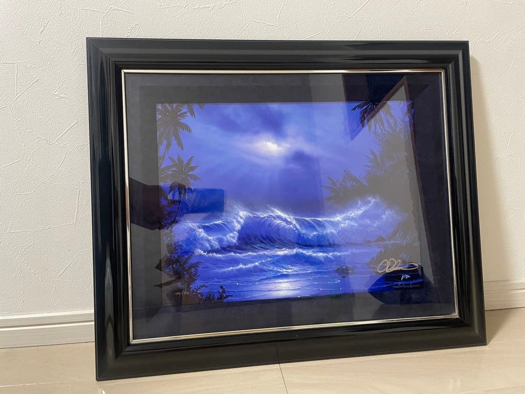 絵画】ラッセン•モーニングブルー - メルカリ