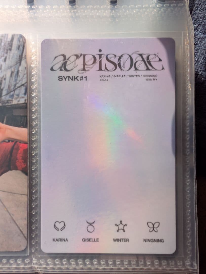 aespa aepisode SYNK #1 DVD ニンニン トレカ - メルカリ