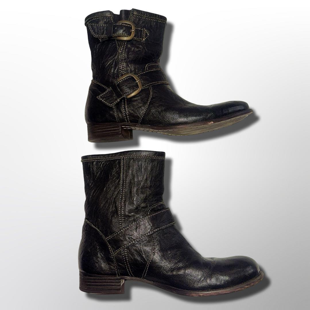 00s archive engineer boots grunge Y2K - メルカリ