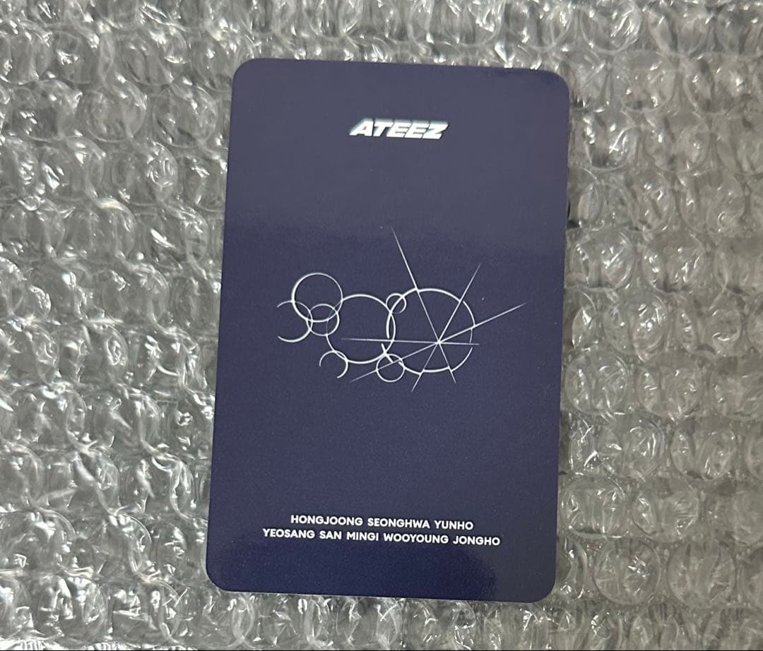 ateez ジョンホ adrenaline サノク トレカ - メルカリ