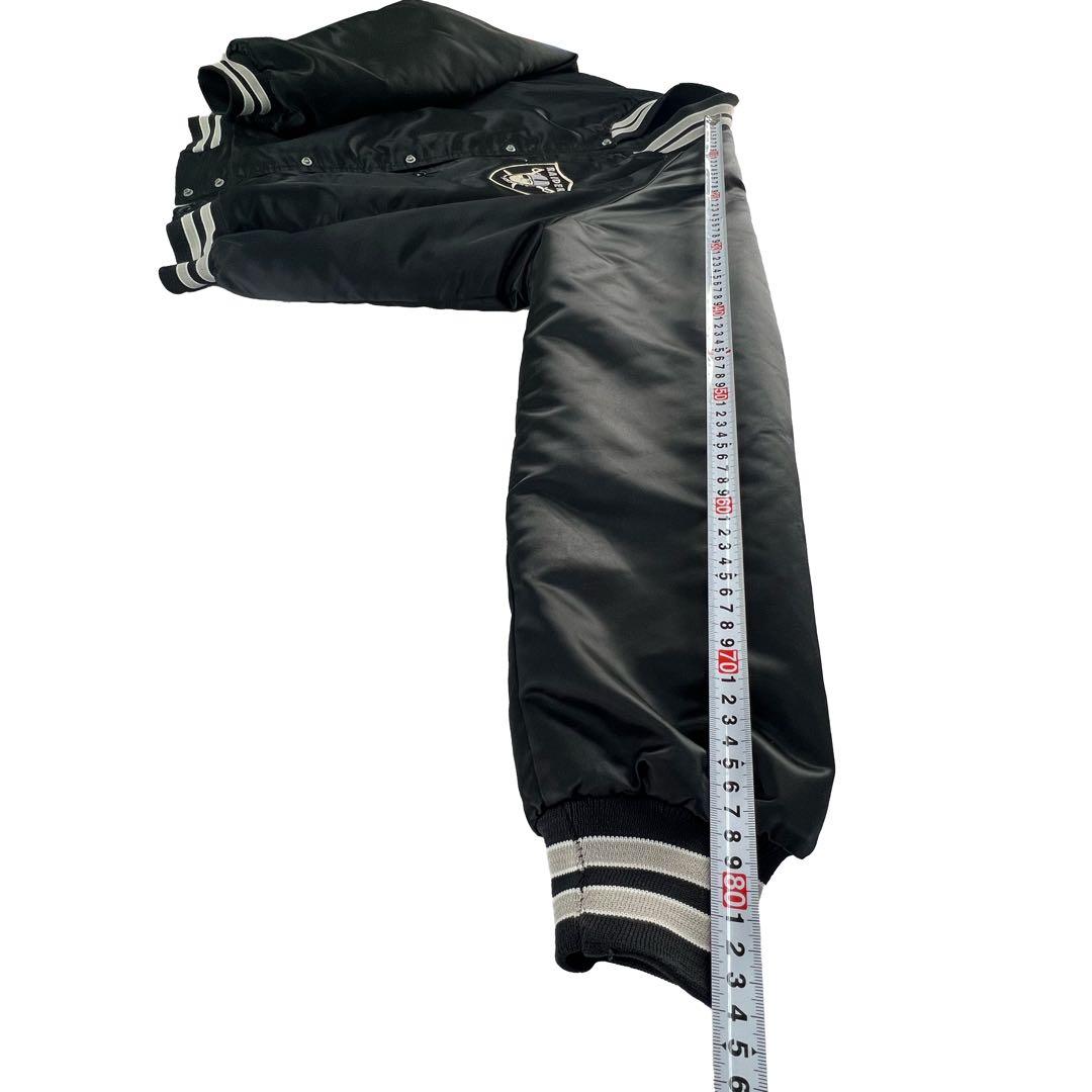 希少XL】チョークライン レイダース RAIDERS スタジャン - メルカリ