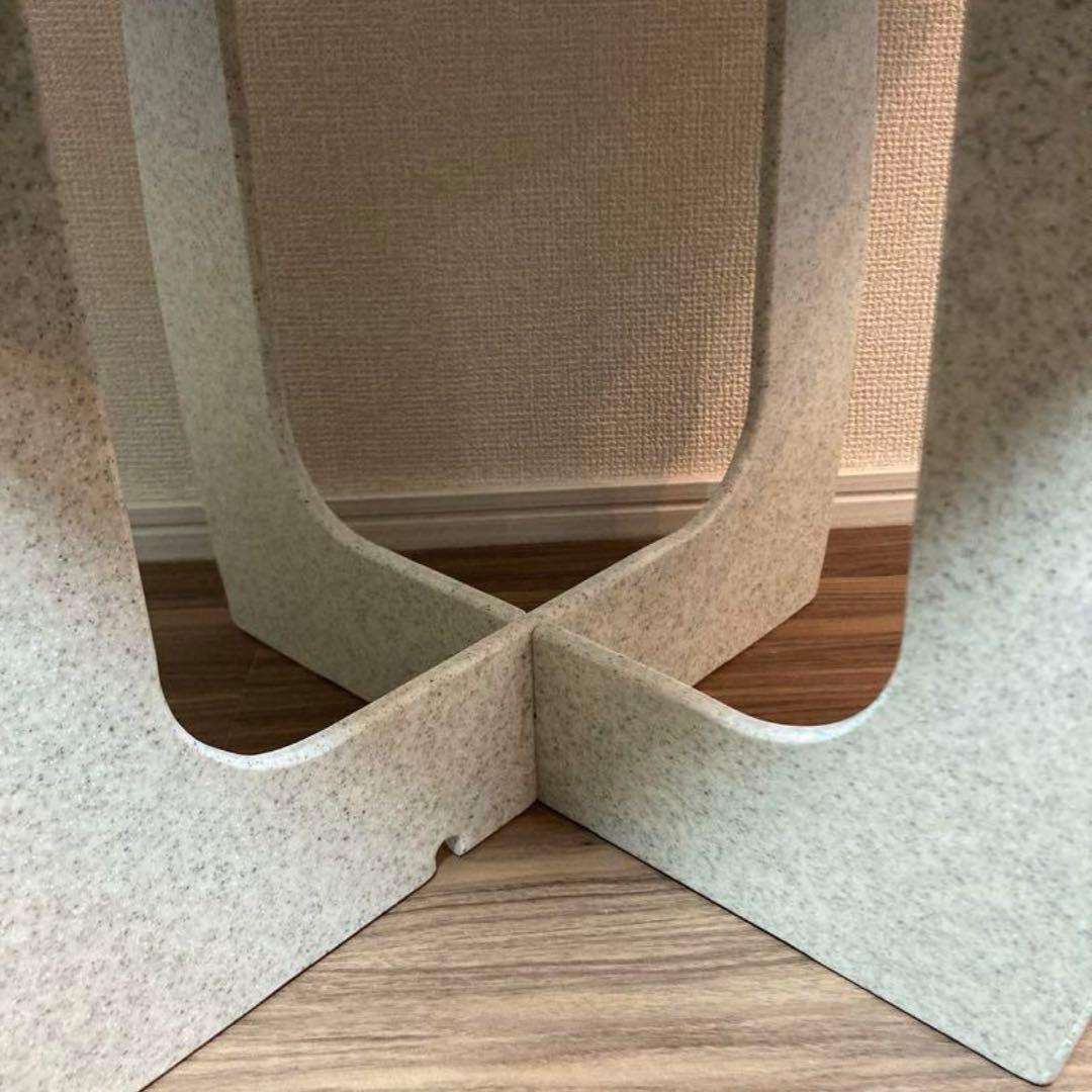 ビンテージ ストーン サイドテーブル アノニマス conran - メルカリ