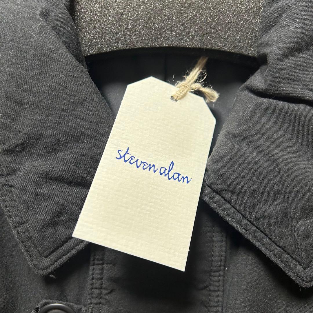 steven alan バフ ジープ コート ブラック S 新品未使用タグ付き