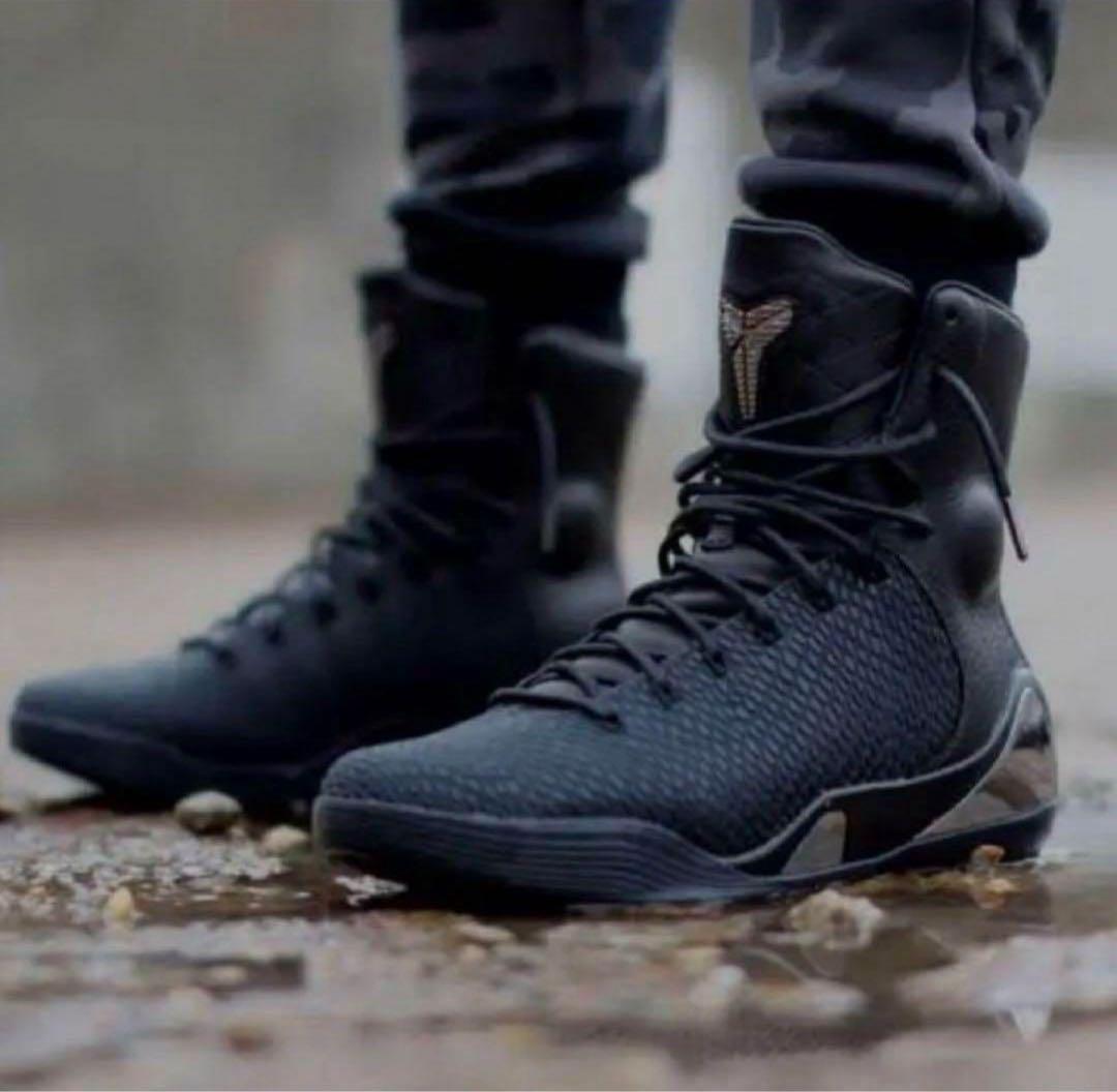 ゆ*ち様 NIKE KOBE 9 HIGH KRM EXT BLACK MAMB s-l400.jpg