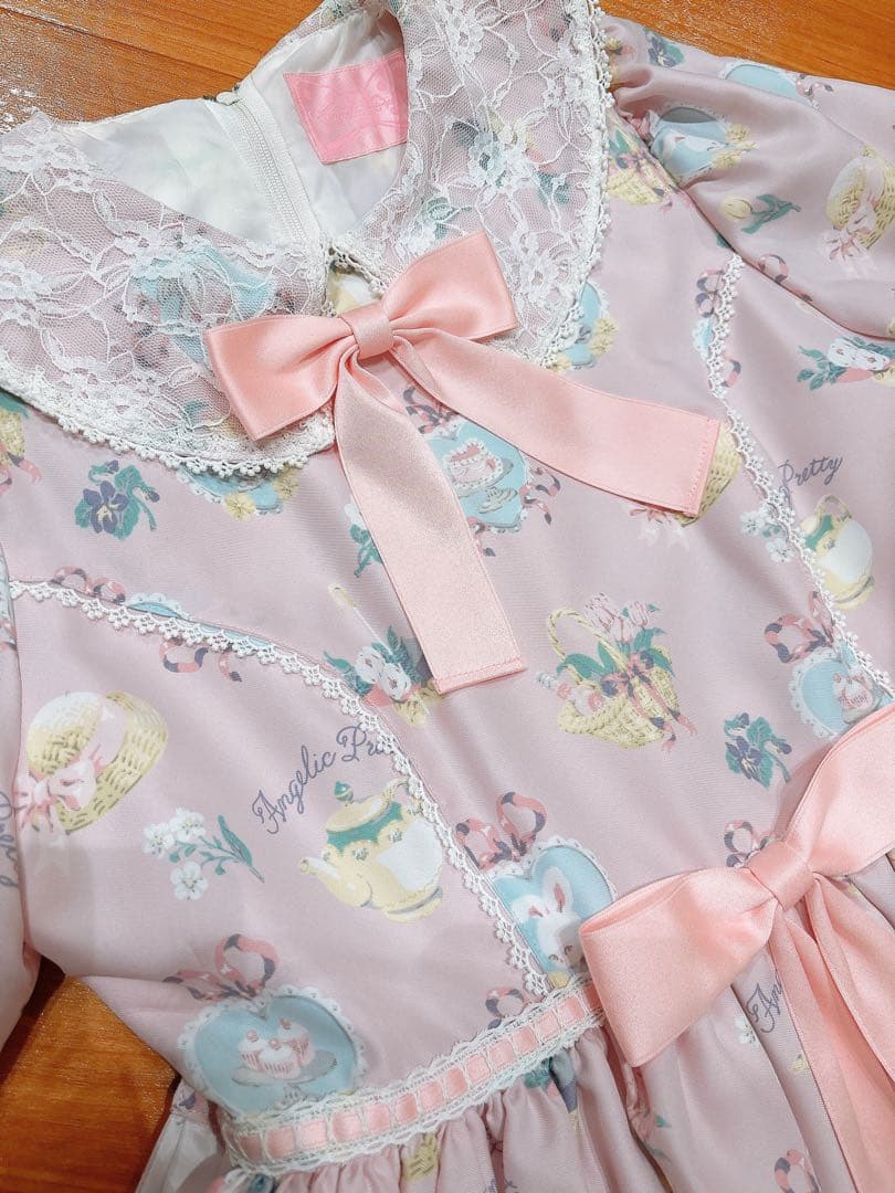 angelic pretty うさぎのpicnic party OP+KC