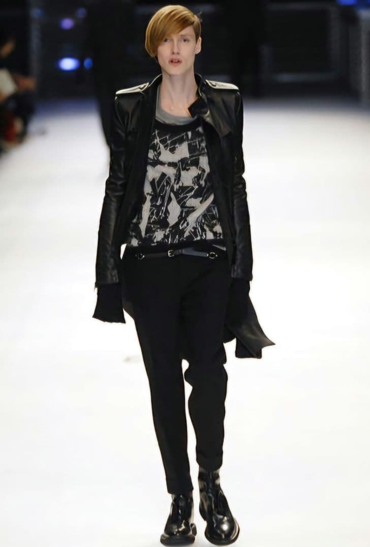 エディ期】07AW DIOR ディオールオム 総柄 ニット XS モヘヤニット