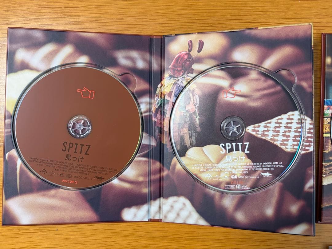 FC会員限定　スピッツ　見っけ　CD+DVD