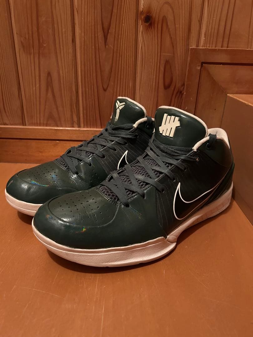 Nike kobe4 Undefeated コービー 4 バッシュ Undefeated x Nike Kobe 4 Protro PE “Milwaukee Bucks Giannis
