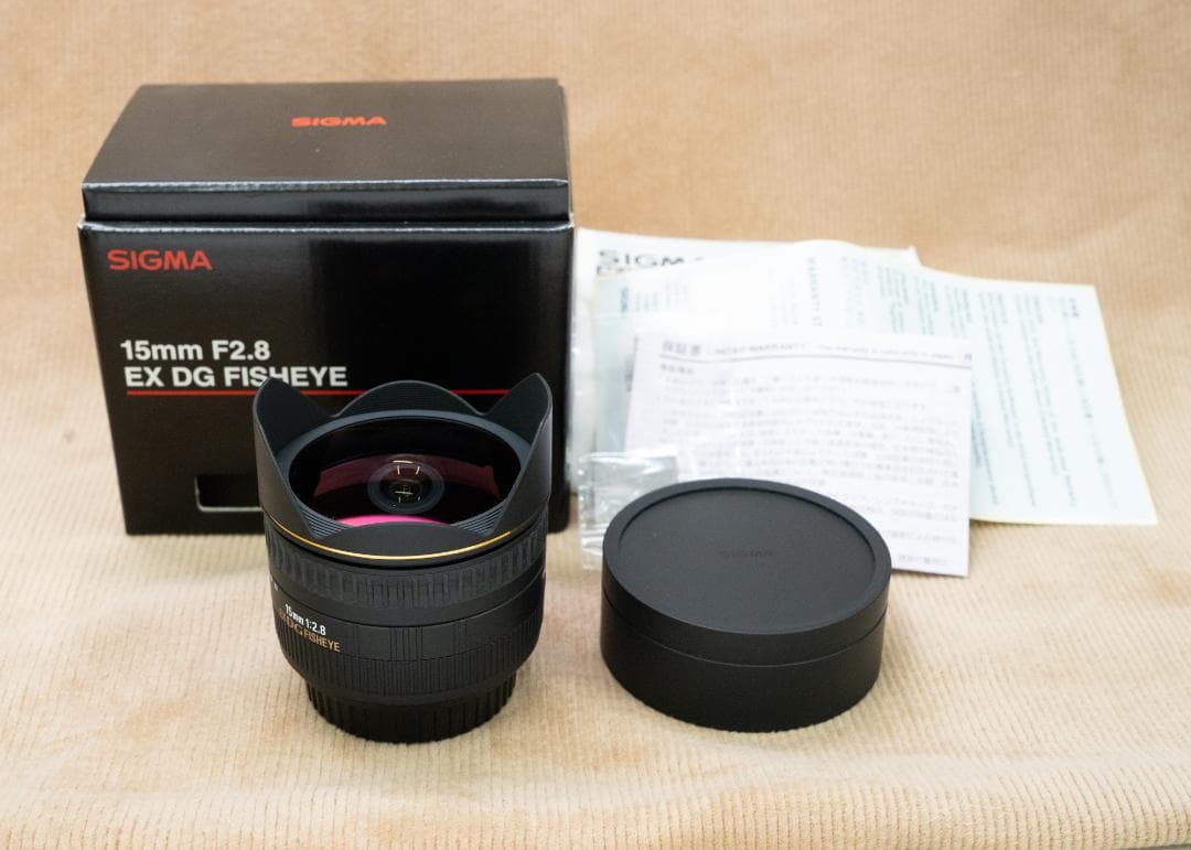レンズ(単焦点) Sigma 15mm F2.8 EX DG Fisheye for CANON 15mm F2.8 EX DG DIAGONAL FISHEYE (ｷﾔﾉﾝ AF) 中古価格比較 - 価格.com