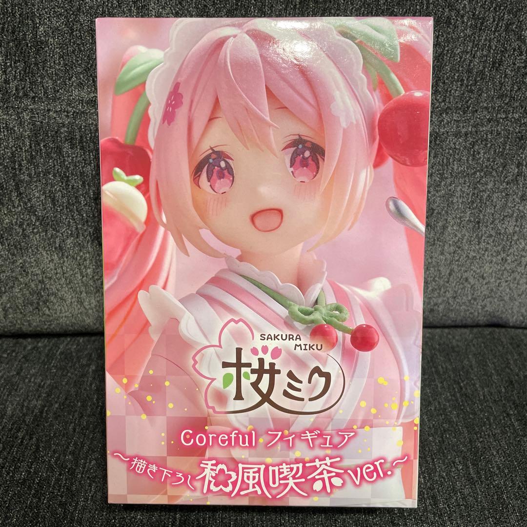 桜ミク coreful 描き下ろし和風喫茶ver. 初音ミク フィギュア - メルカリ