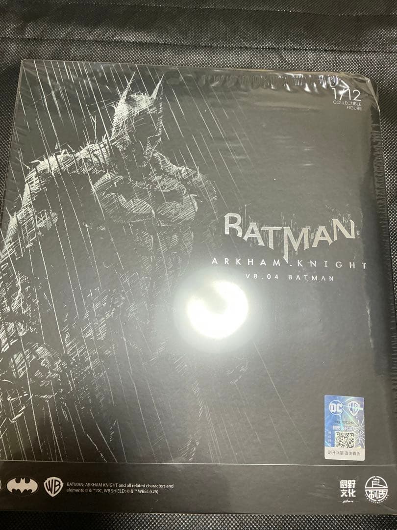 開封済】 良品製造 1/12 バットマン アーカム・ナイト 初回予約特典