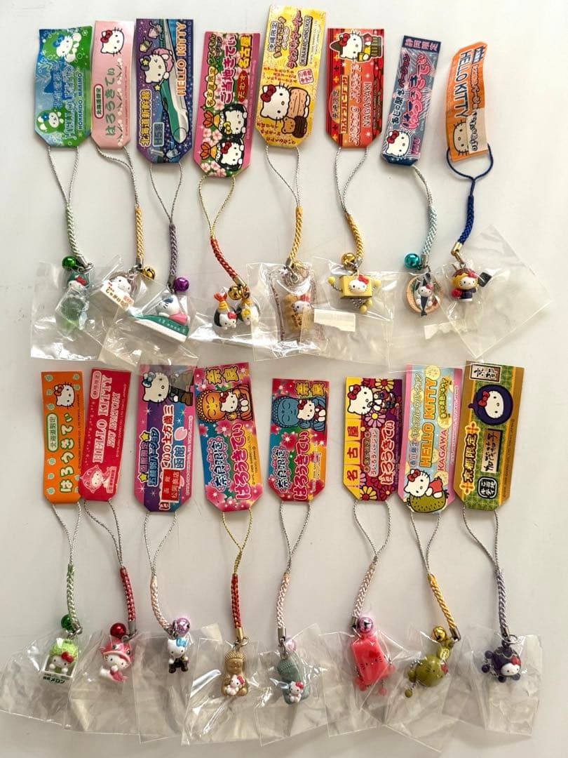 ご当地キティ　ストラップ　ボールペン　その他まとめ売り 送料360円～】子宝・安産祈願 さるぼぼキティボールペン・シャープペン