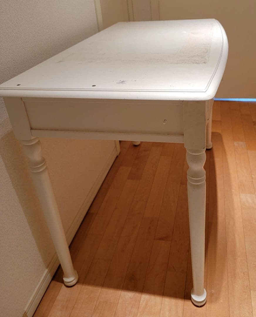 【最終】リリーホワイトミディアムデスク 学習机 学習机白 リリーホワイトミディアムデスク