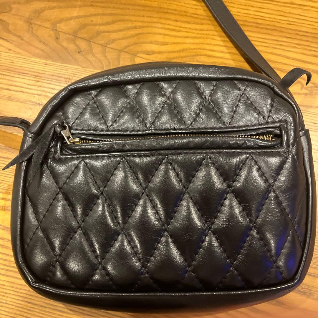 Langlitz Leathers ブラックキルティングバッグ ガンパース - メルカリ