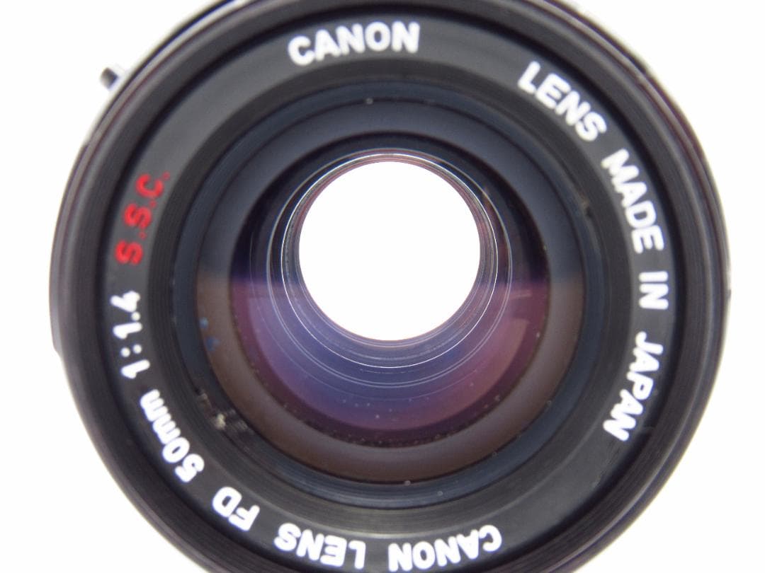 キャノン A-1 FD 50mm 1.4 S.S.C.モータードライブ 管理H4 - メルカリ
