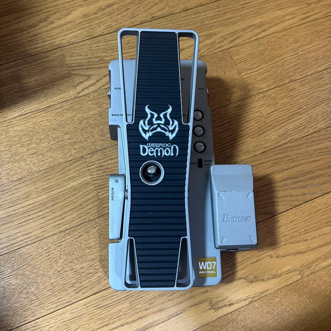 Ibanez WD7 Demon ワウペダル (箱アリ) Ibanez Weeping Demon WD7 Guitar Bass Wah Effect Pedal Optical