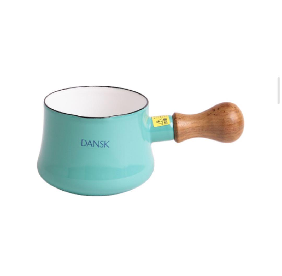 訳あり未使用品】 希少 Dansk 廃盤 ターコイズ バターウォーマー 片手