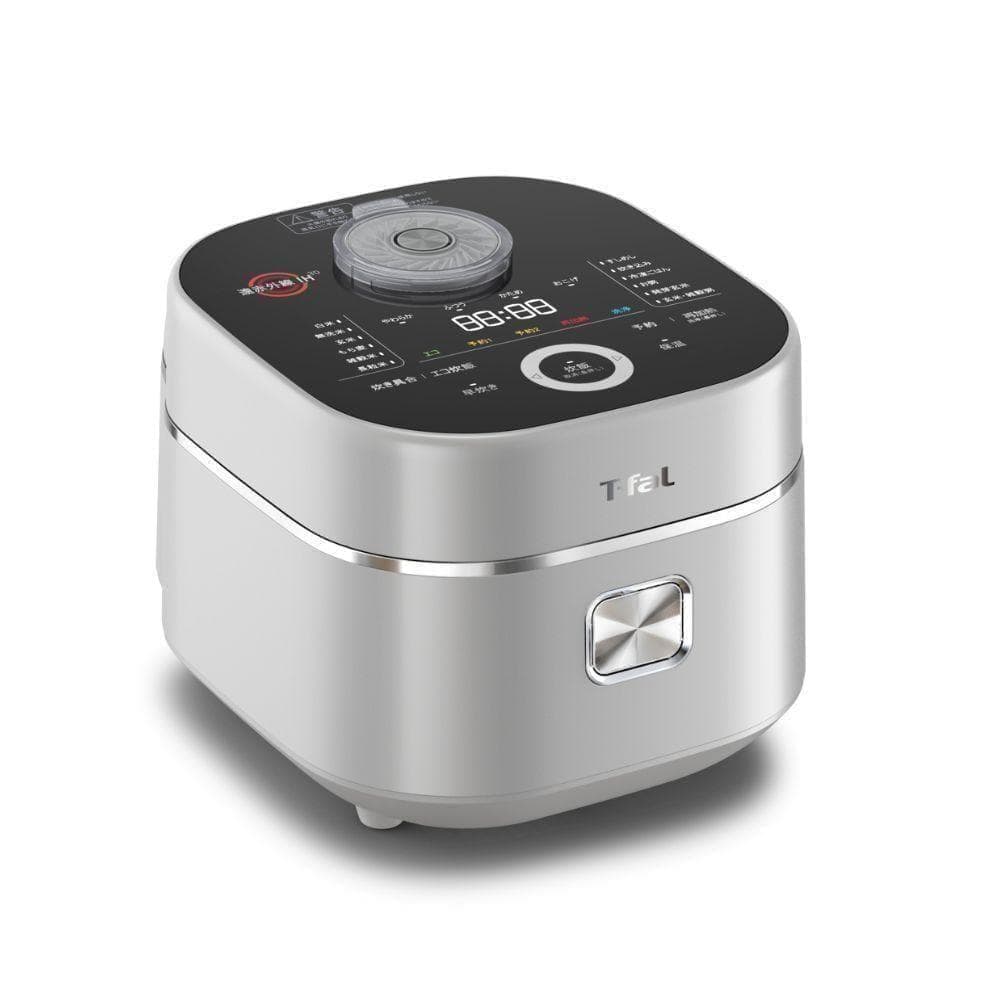 は*様 【新品】T-fal ザ・ライス 遠赤外線3DIH炊飯器 5.5合 シルバ 独自技術「遠赤外線×高火力3次元IH」で、際立つ粒立ち・ハリ・甘み