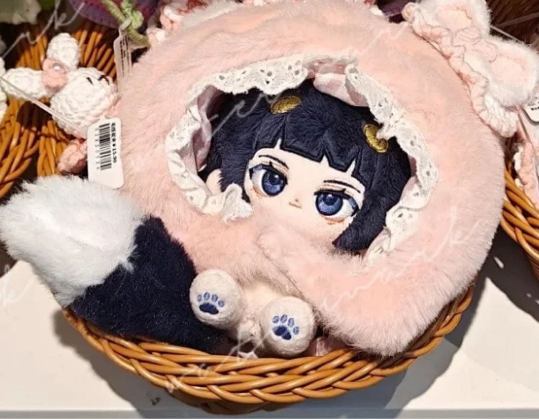 《青髪青目》大人気な激レア可愛い着せ替えぬいぐるみ《10cm》