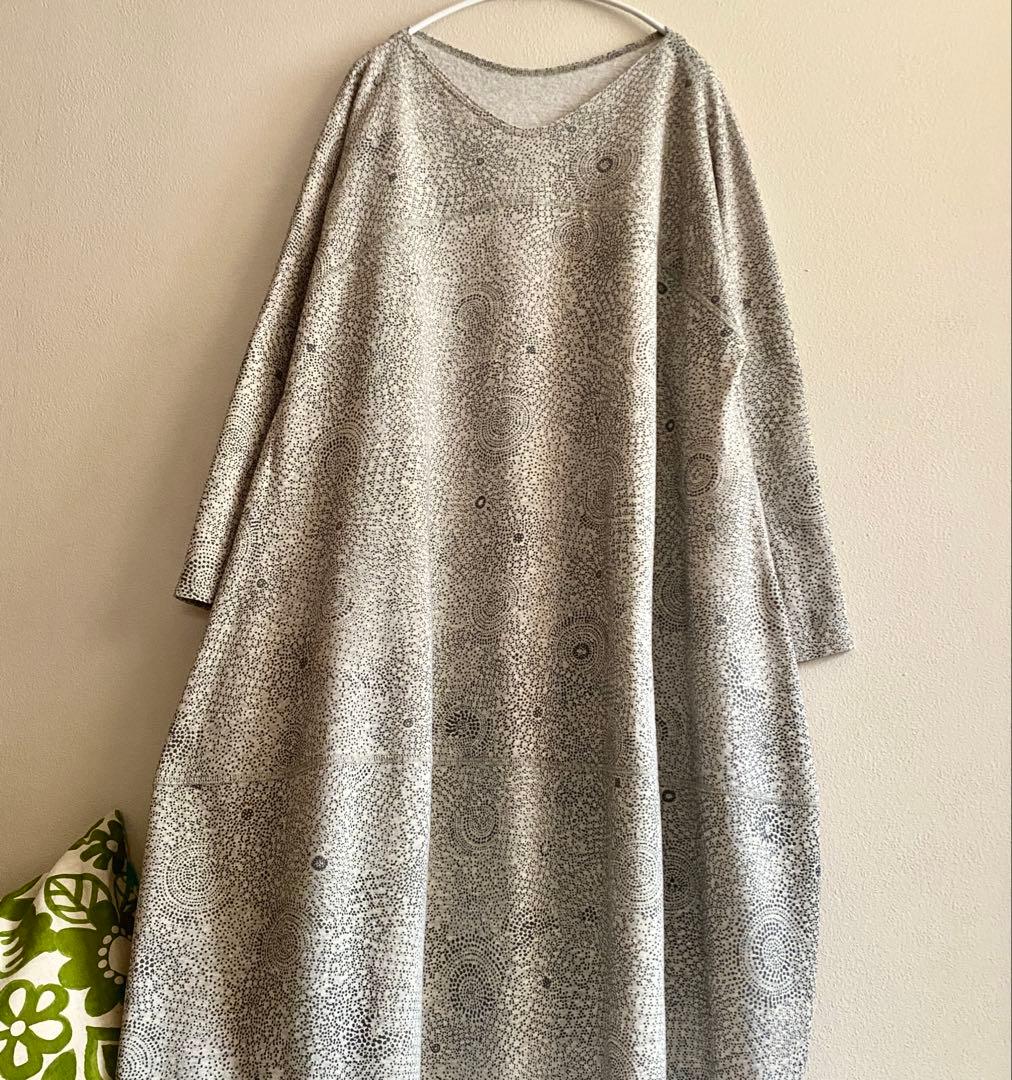 ヨーガンレール　2021SS　”コスモス”　バルーンワンピース　ババグーリ