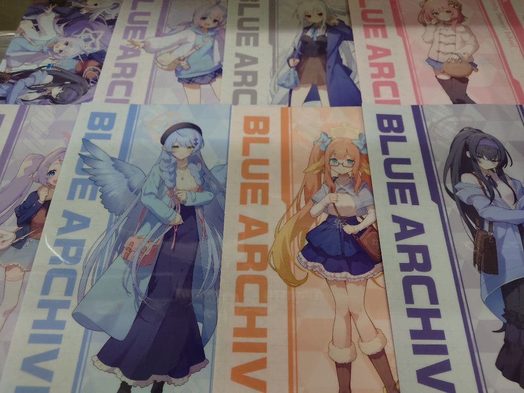 ブルーアーカイブクリアファイルコンプリートセット - メルカリ