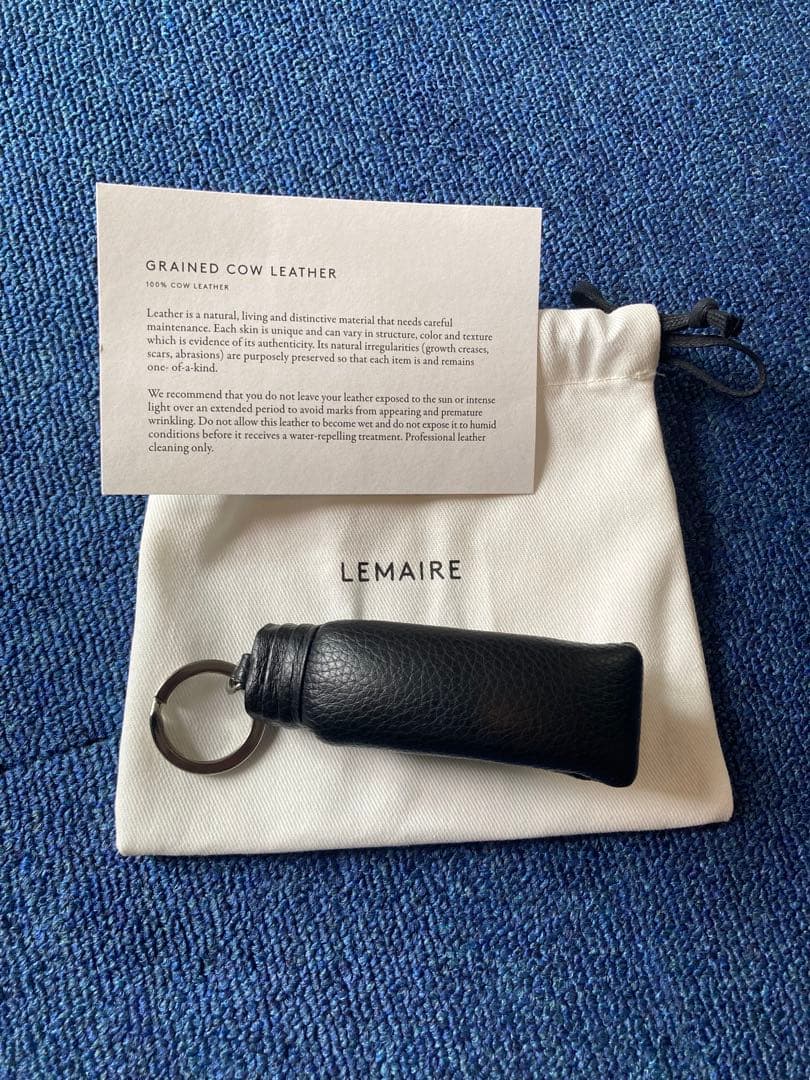 ルメール LE MAIRE(ルメール) | マキシ DB コート - ブラック | ESCAPERS ONLINE