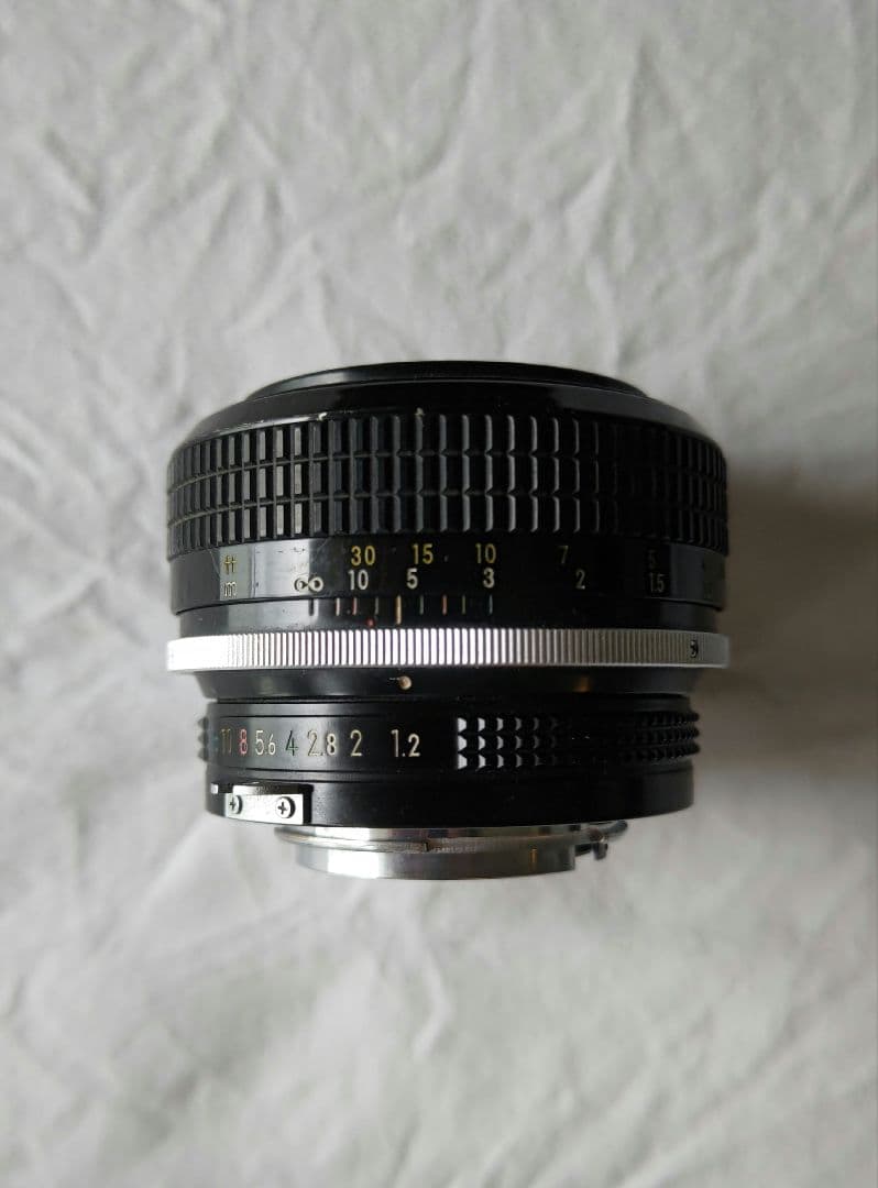 Nikkor 55mm f/1.2 単焦点レンズ NIKKOR オールドレンズ Nikon 神レンズ ニッコール-S Auto 55mm F1.2