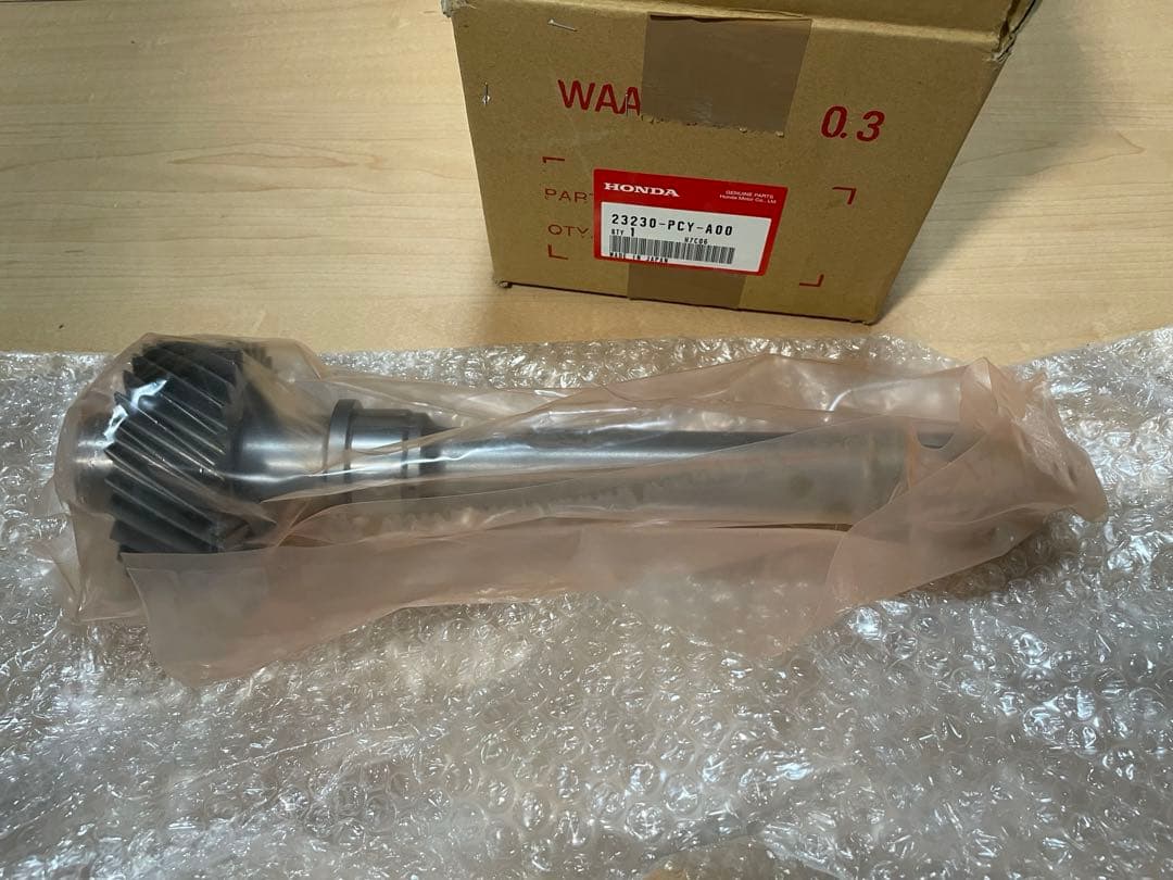e*S様 ホンダ S2000用 セカンダリーシャフト No.23230-PCY- ☆ ホンダ 純正 新品 S2000 AP1 セカンダリーシャフト 23230-PCY-020