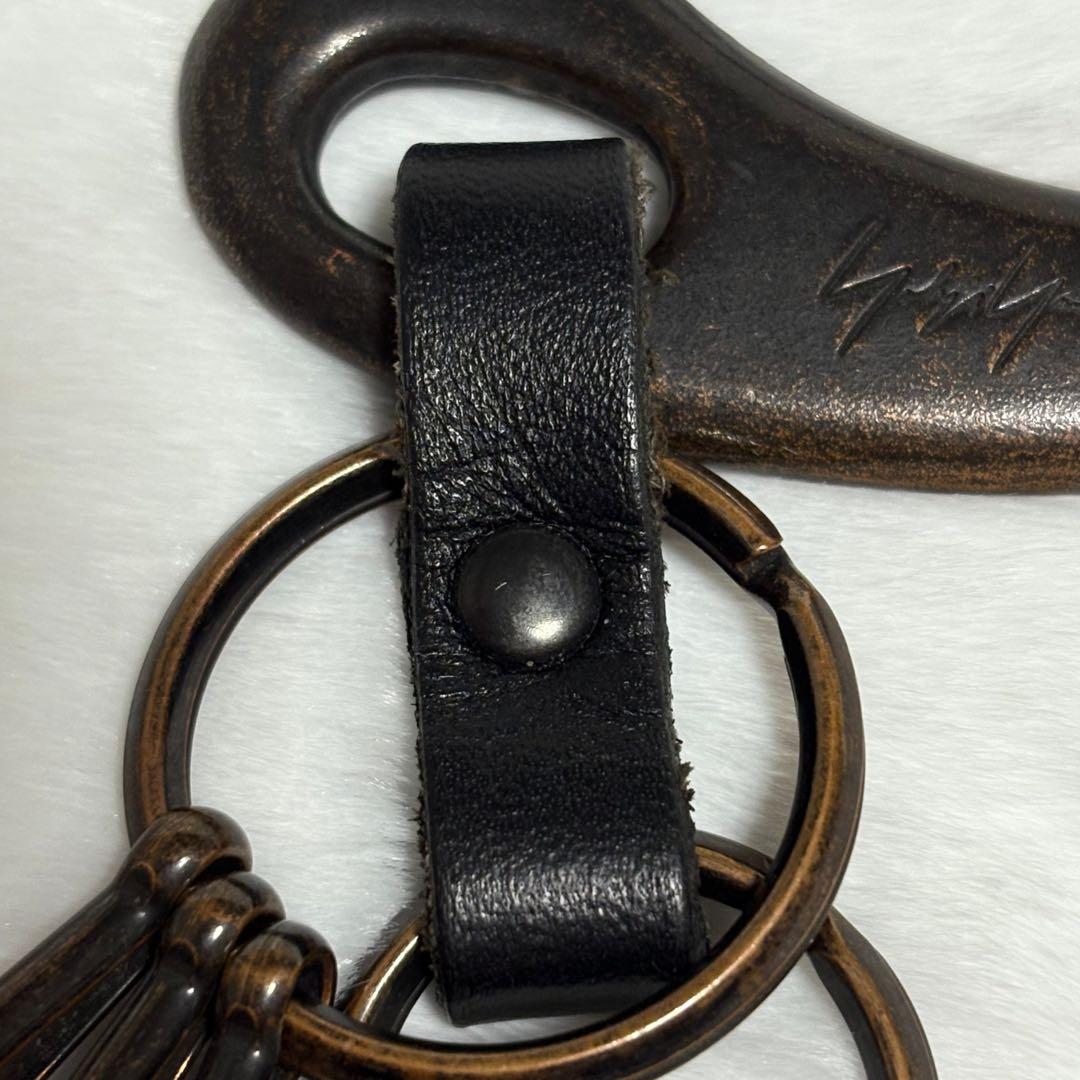 Yohji Yamamoto POUR HOMME カラビナキーリング BLK - メルカリ