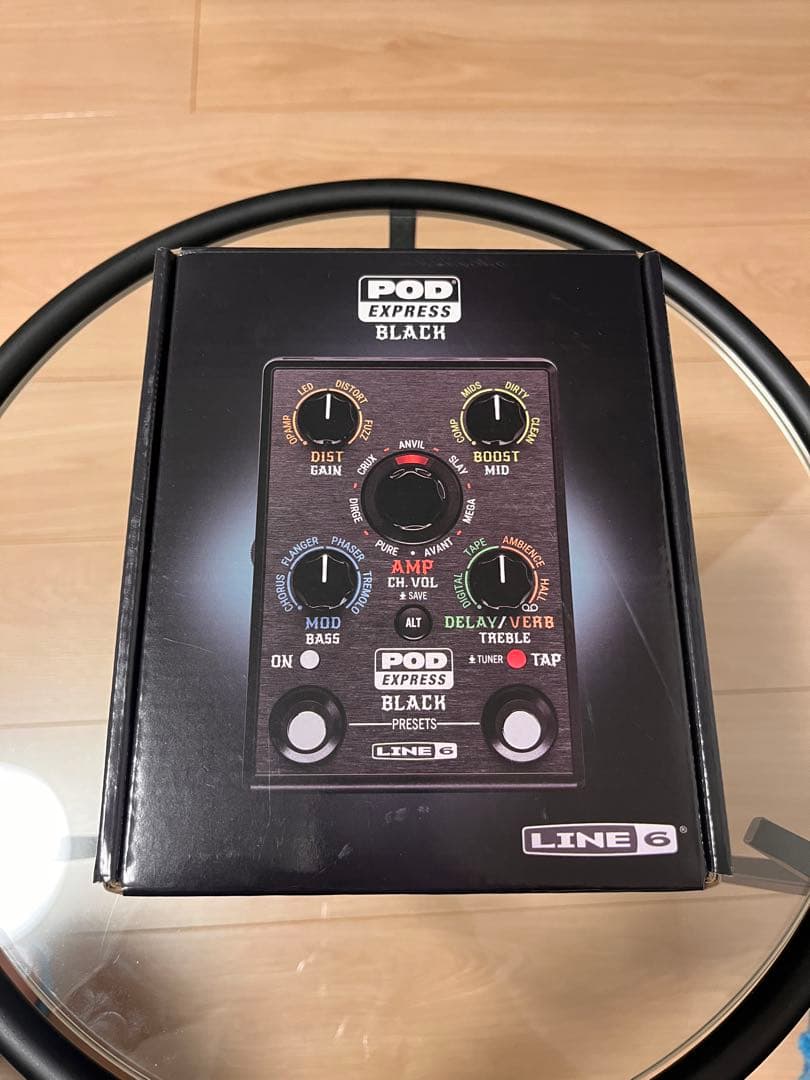 LINE 6 POD Express Black アダプター付き POD Express | Black - Line 6 Japan