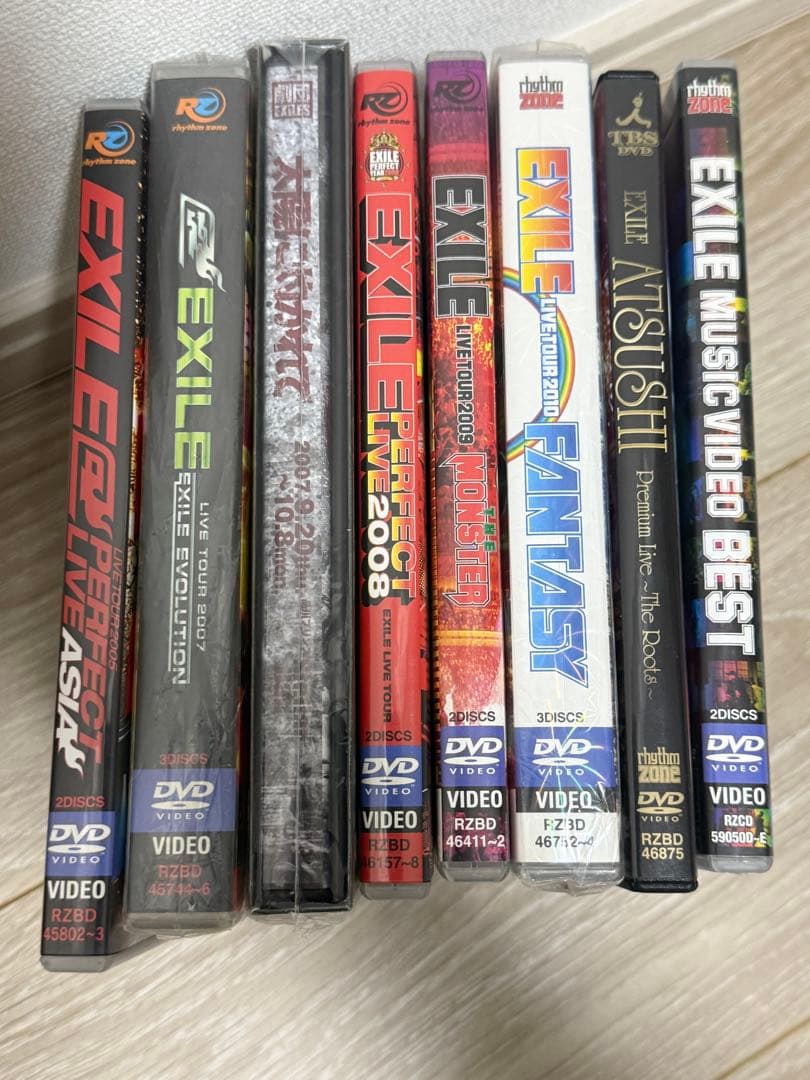 EXILE DVD セット 8枚 - メルカリ
