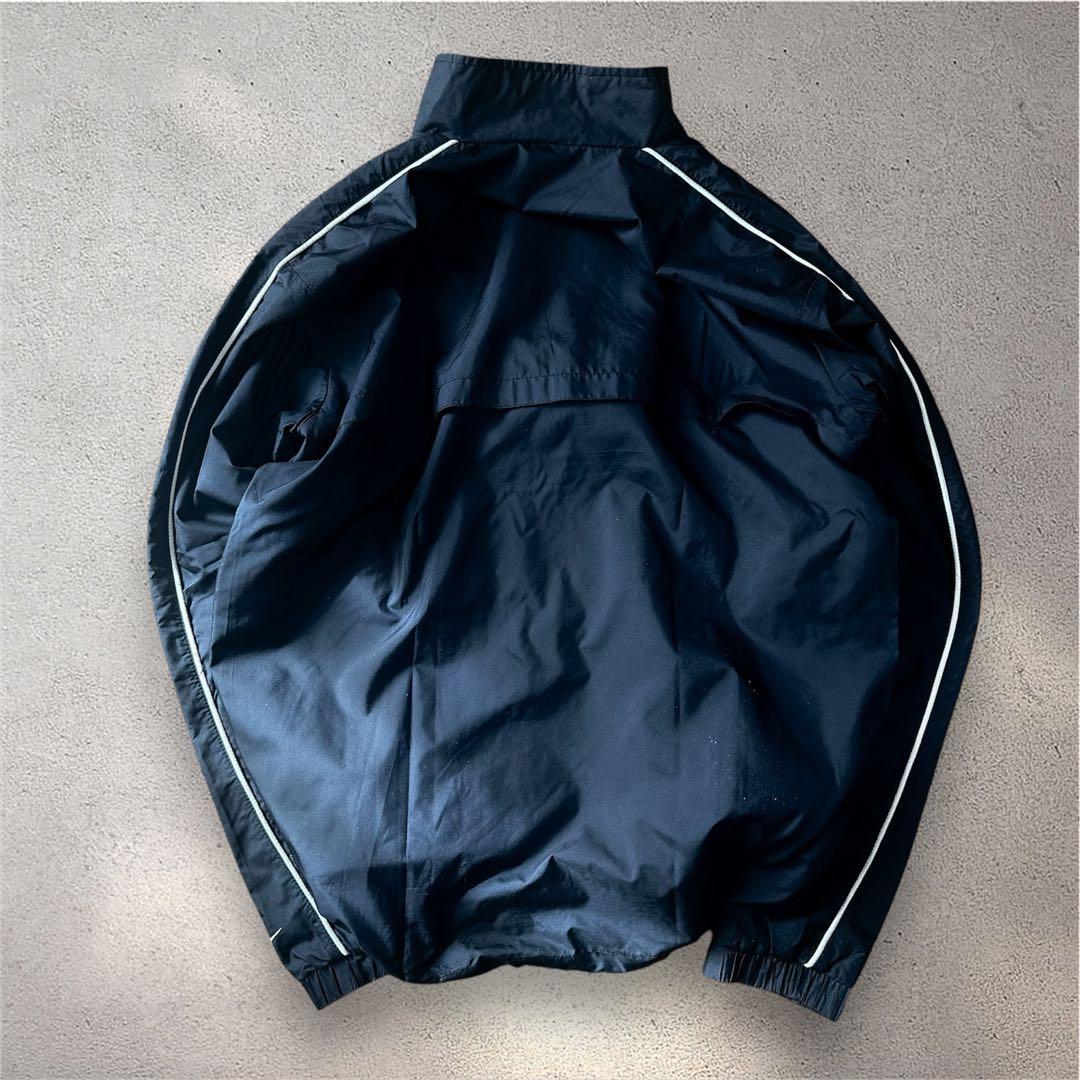 00s NIKE ナイロンジャケット 刺繍ロゴ ドローコードarchive - メルカリ