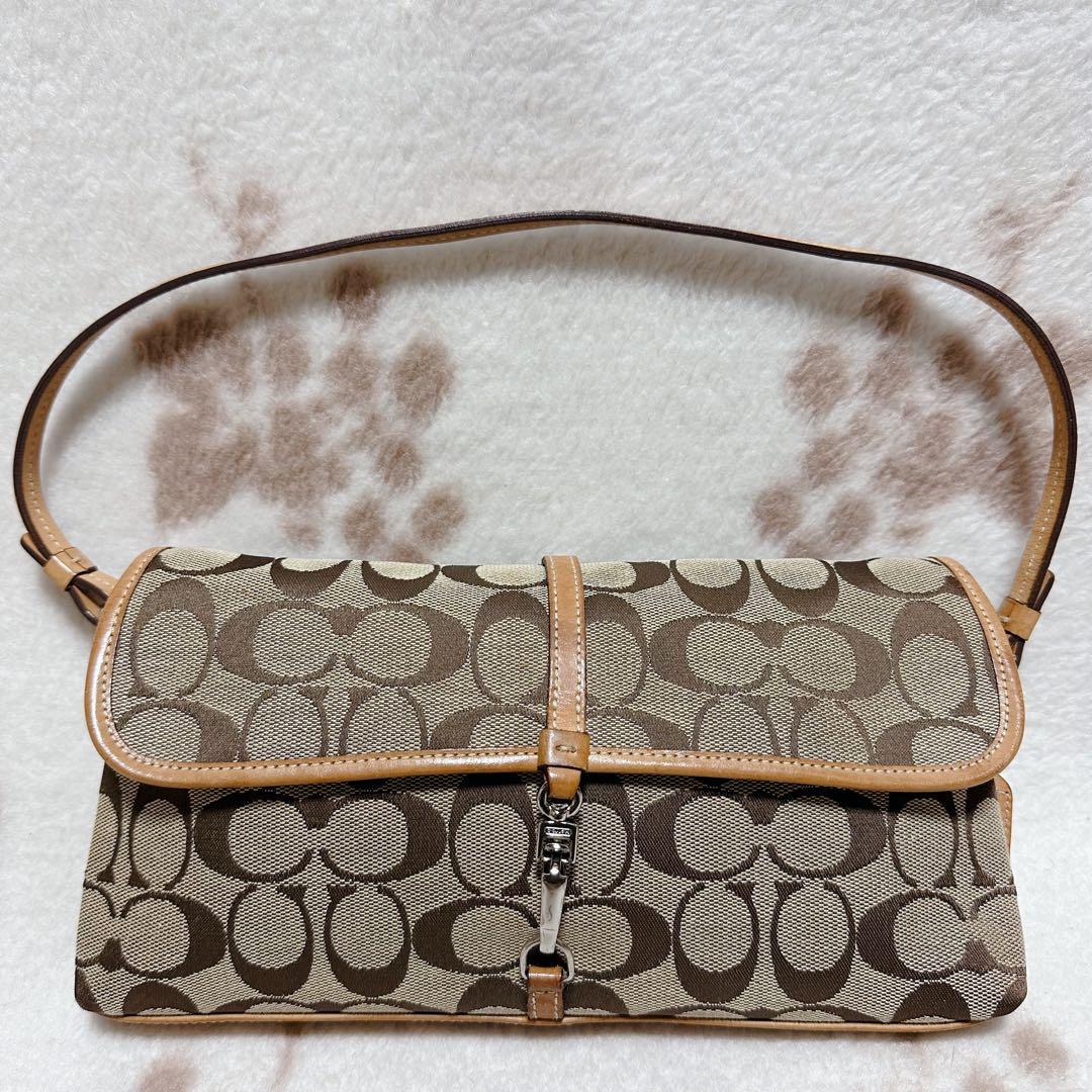 コーチ クリップ デミ アクセサリーポーチ バッグ ワンショルダー