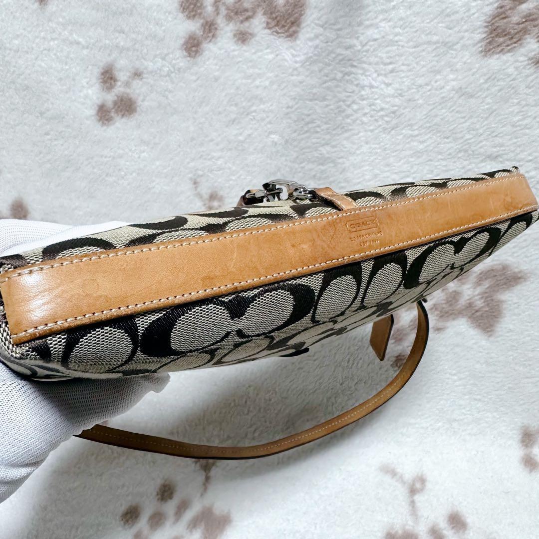 コーチ クリップ デミ アクセサリーポーチ バッグ ワンショルダー