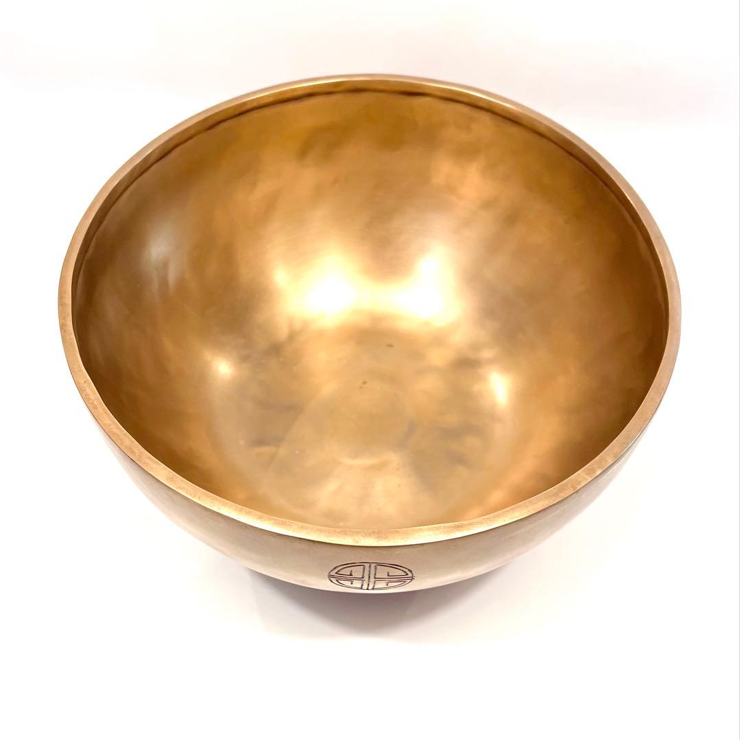 フルムーン アンティークゴールド 23.5cm E音 シンギングボウル