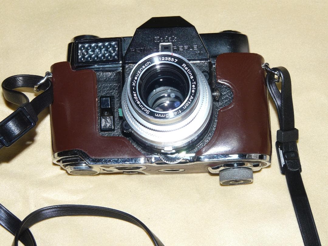 KODAK RETINA REFLEX IV８５ＭＭ　Ｆ４テレアートン付き Kodak Retina Reflex IV Kit | Blue Moon Camera