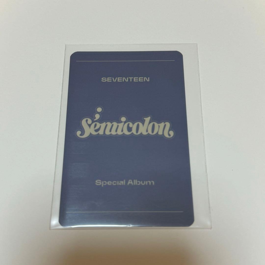 SEVENTEEN Semicolon ミンハオ ヨントン トレカSEVENTEEN セブチ THE8