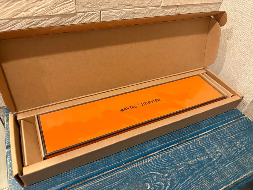 ★【新品】AirTag HERMES ラゲッジタグ ゴールド -正規購入★