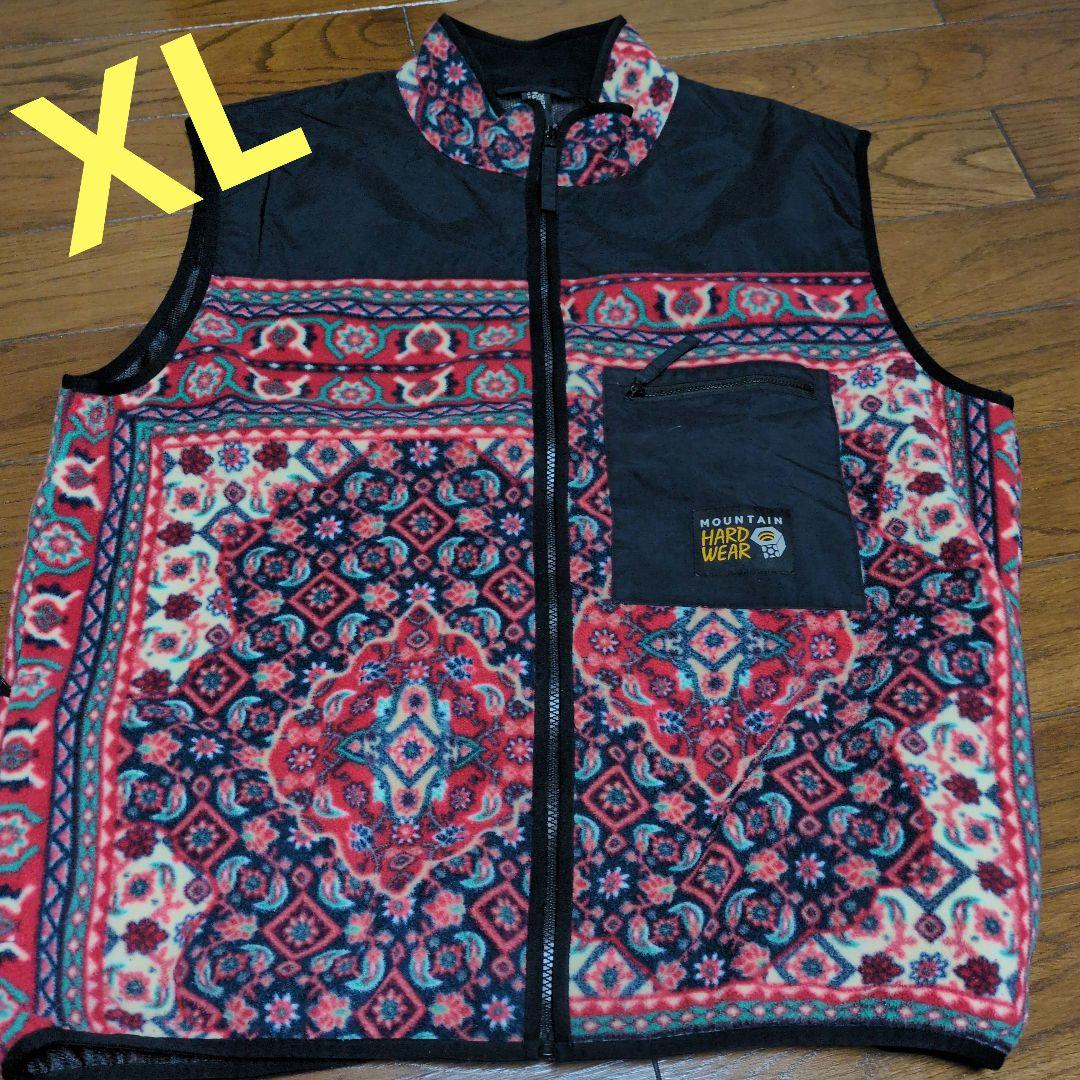 マウンテンハードウェア×BEAMS　別注フリースベスト　XL　ペルシャ マウンテンハードウェアの新作フリースコラボが続々！ 個性あふれる3