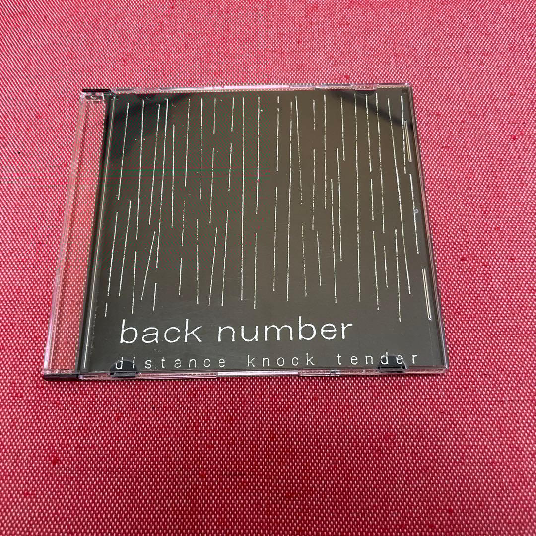 back number のデモCD distance knock tender - メルカリ