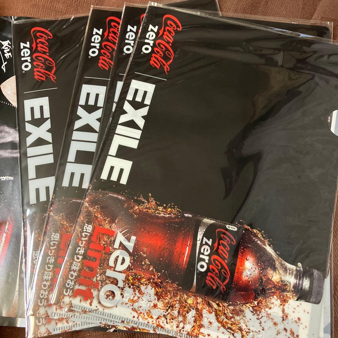 EXILE コカコーラゼロ クリアファイル ポスター - メルカリ