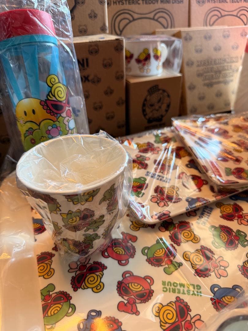 ヒステリックミニ ヒスミニ ノベルティ セット 引き出し おぼん 水筒