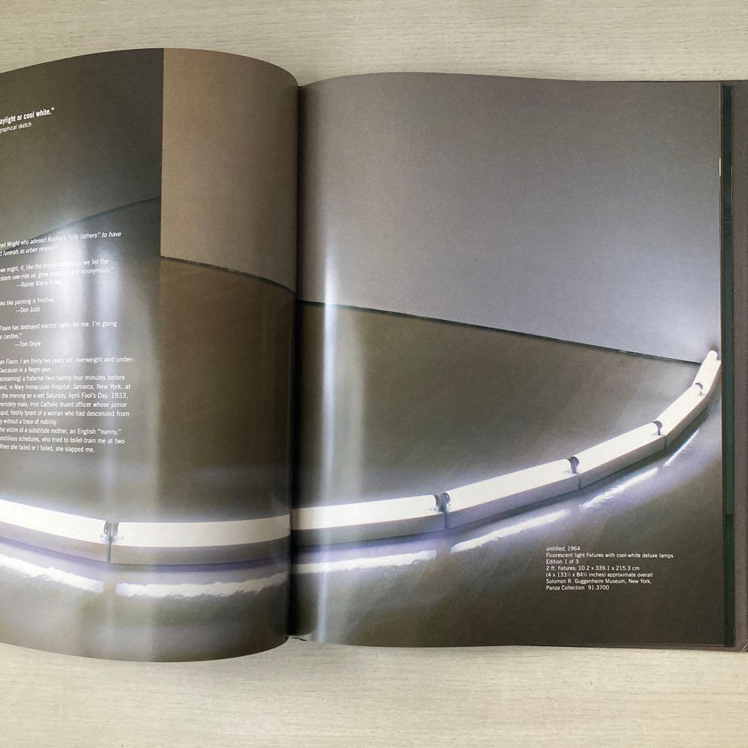 Dan Flavin ダン・フレイヴィン グッゲンハイム美術館 2000年 図録